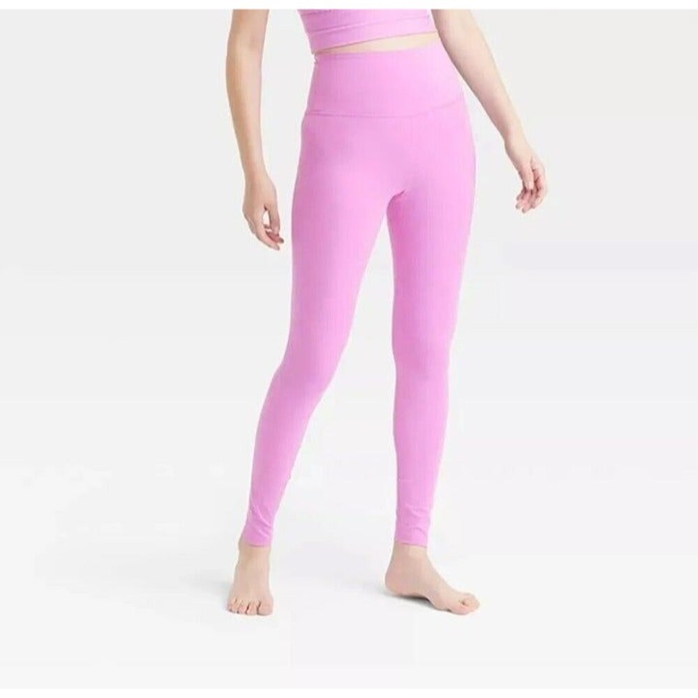Women's All in Motion Ultra High Rise Leggings Pink Large